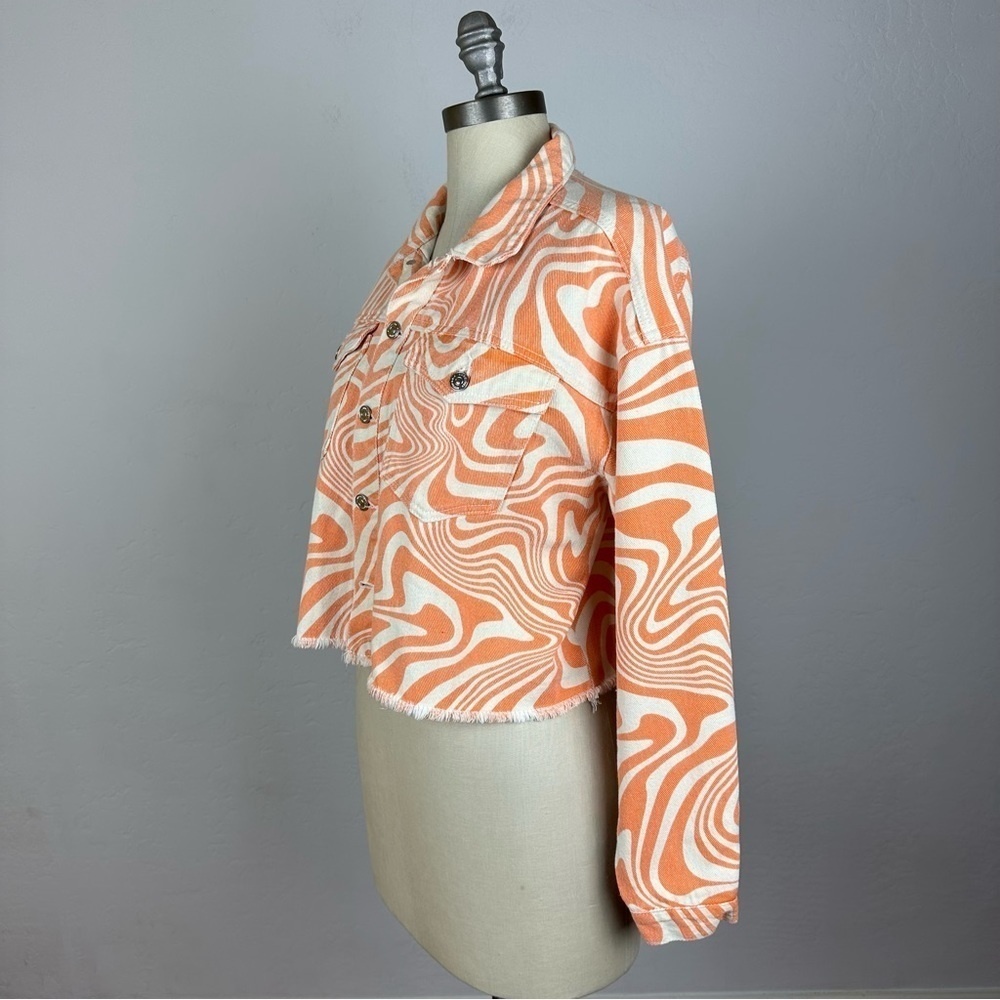 NWT Steve Madden Alison Denim Jacket - Picture 5 of 16
